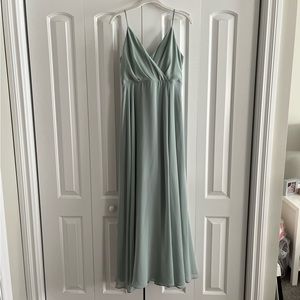 BIRDY GREY sage green bridesmaid dress